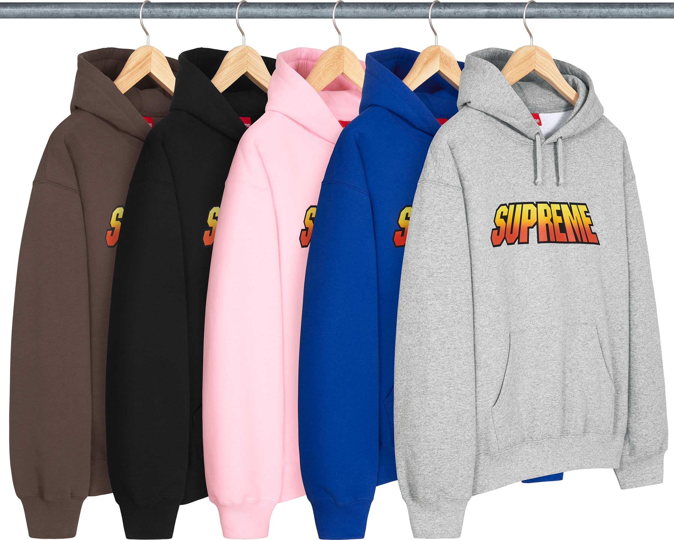 トップス supreme / nike Stripe Hooded Sweatshirt Supreme x Nike Stripe Hooded Sweatshirt 'Brown Tan' SUP-SS19-10153