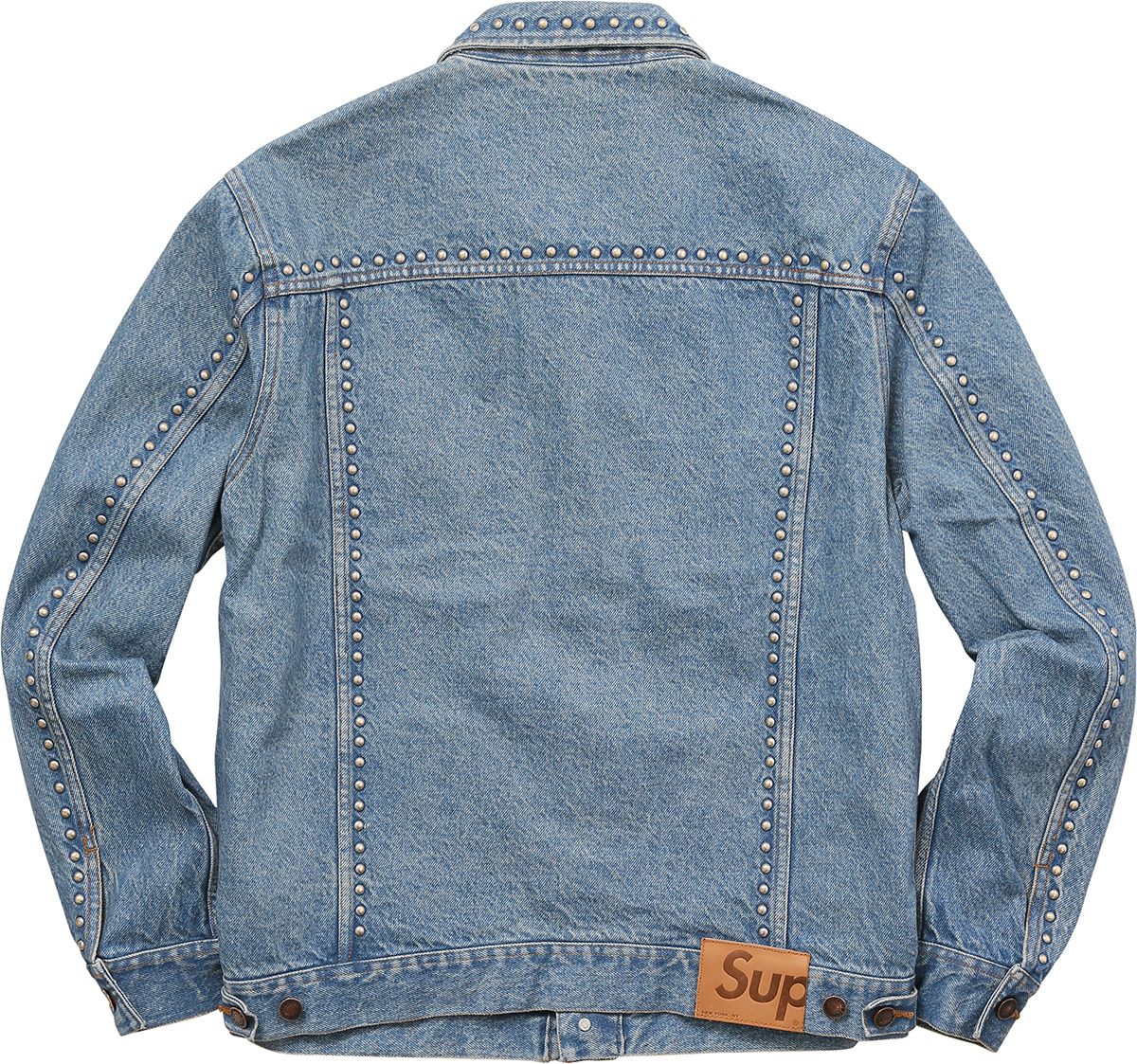 ジャケット・アウター Supreme17SS Studded Denim Trucker Jacket Spring/Summer 2017 Preview – Supreme