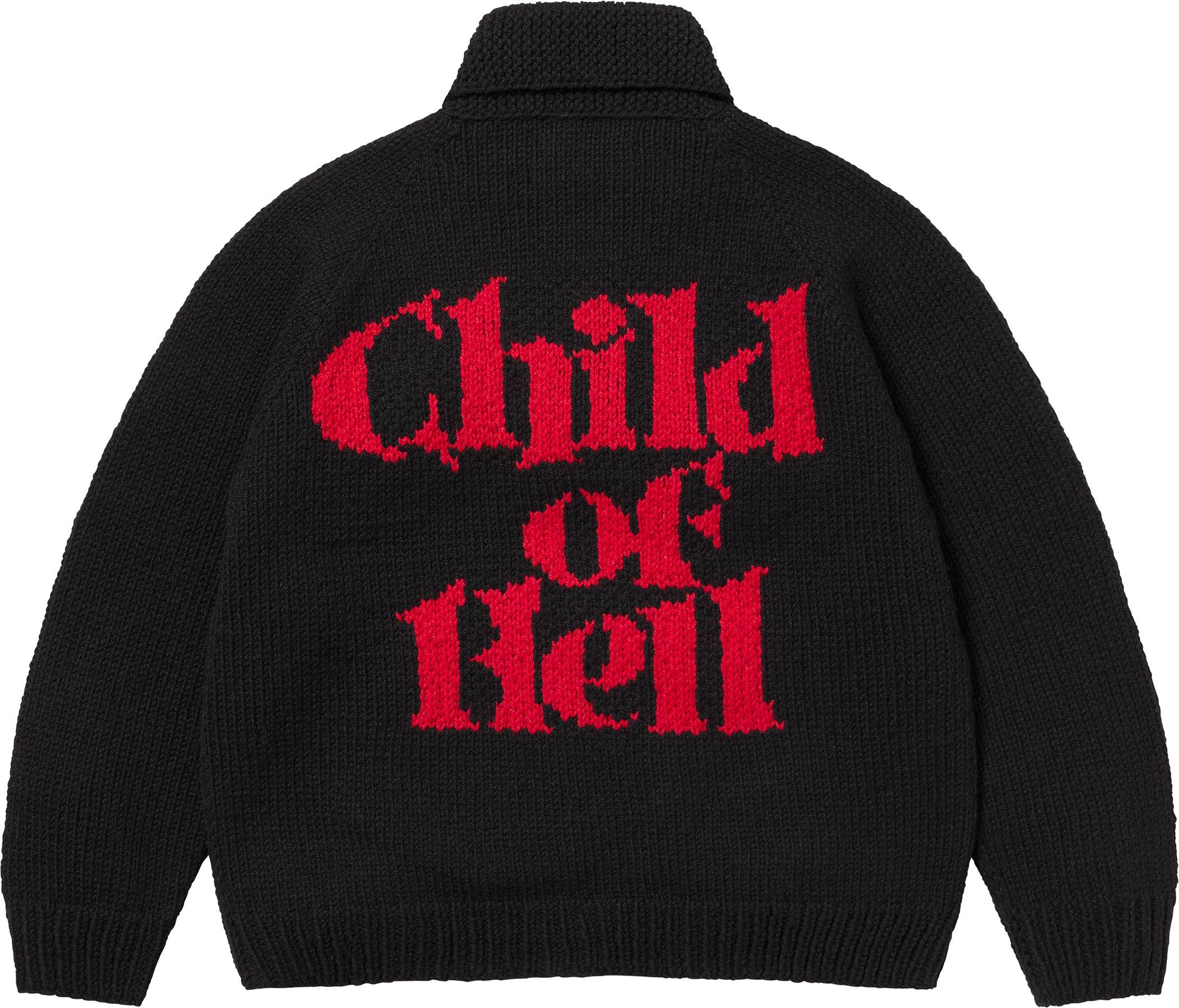 トップス Supreme Child of Hell Cowichan Sweater Fall/Winter 2024 Preview – Supreme
