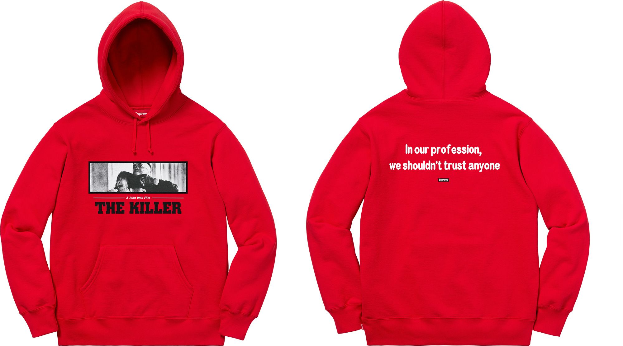 ス*ク様 supreme The Killer Hooded Sweatshir Supreme The Killer Hooded Sweatshirt Black Men's - FW18 - US