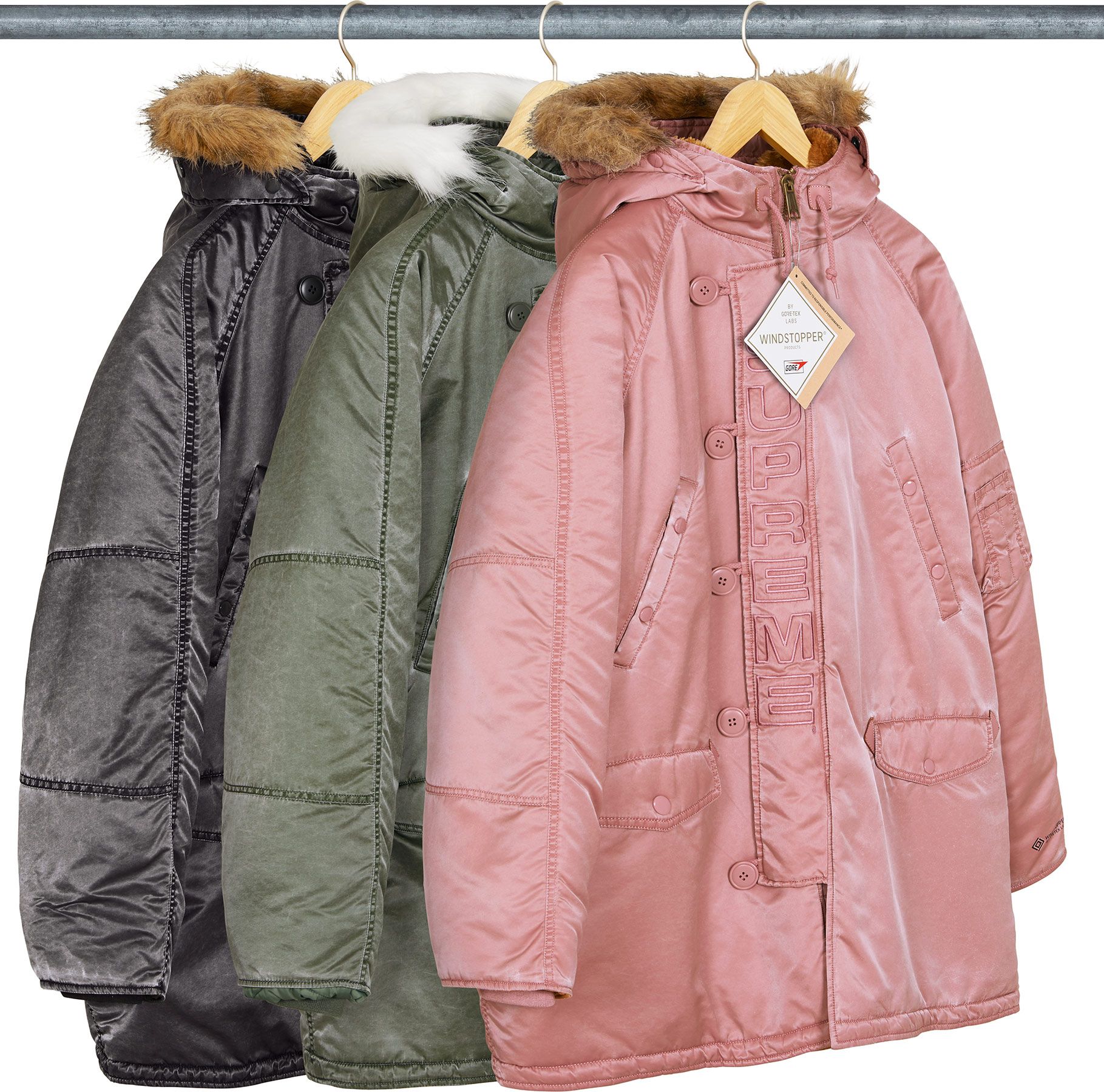 パンツ Supreme Washed Flight Satin Cargo Pant Supreme-Washed-Flight-Satin-