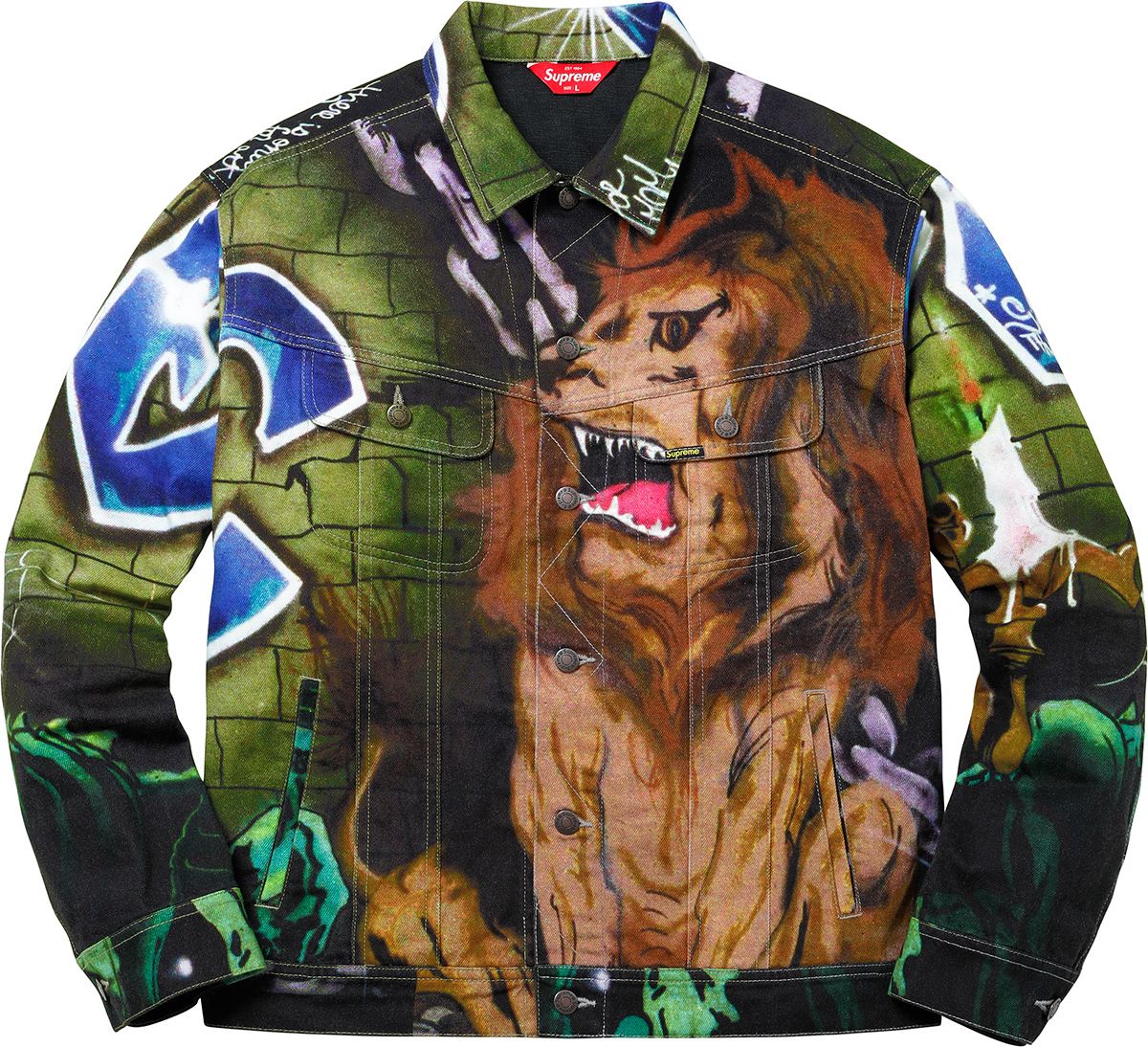 Supreme Lion's Den Denim Jacket BOXロゴ Spring/Summer 2018 Preview – Supreme