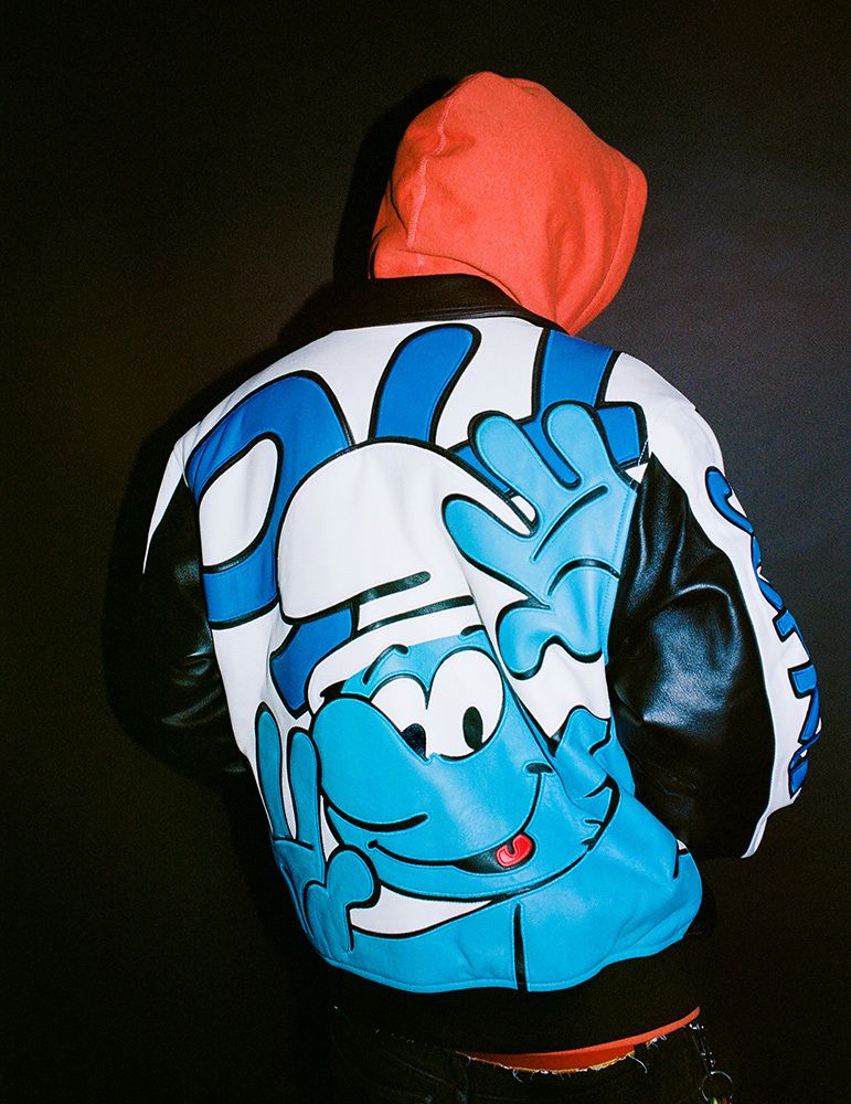 Supreme Smurfs Hooded Sweatshirt Mサイズ Supreme Smurfs Hooded Sweatshirt Pale Royal Men's - FW20 - US