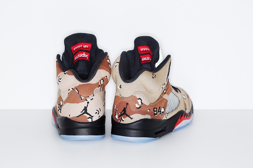 ステフモリス Supreme × AJ5 スニーカーアート 35枚限定 額付き Supreme/Air Jordan 5 – Gallery – Supreme
