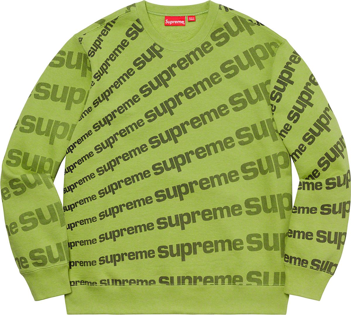 supreme kanji クルーネック　XL Supreme Kanji Logo Crewneck Black Men's - SS20 - US