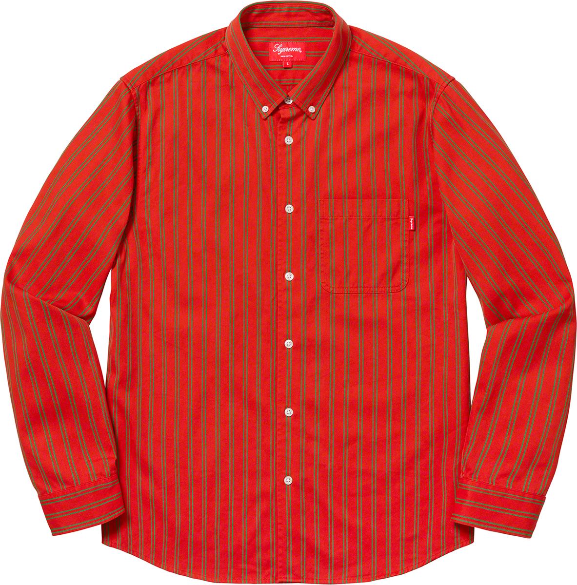 シャツ/ブラウス(長袖/七分) supreme drills work shirt Spring/Summer 2019 Preview – Supreme