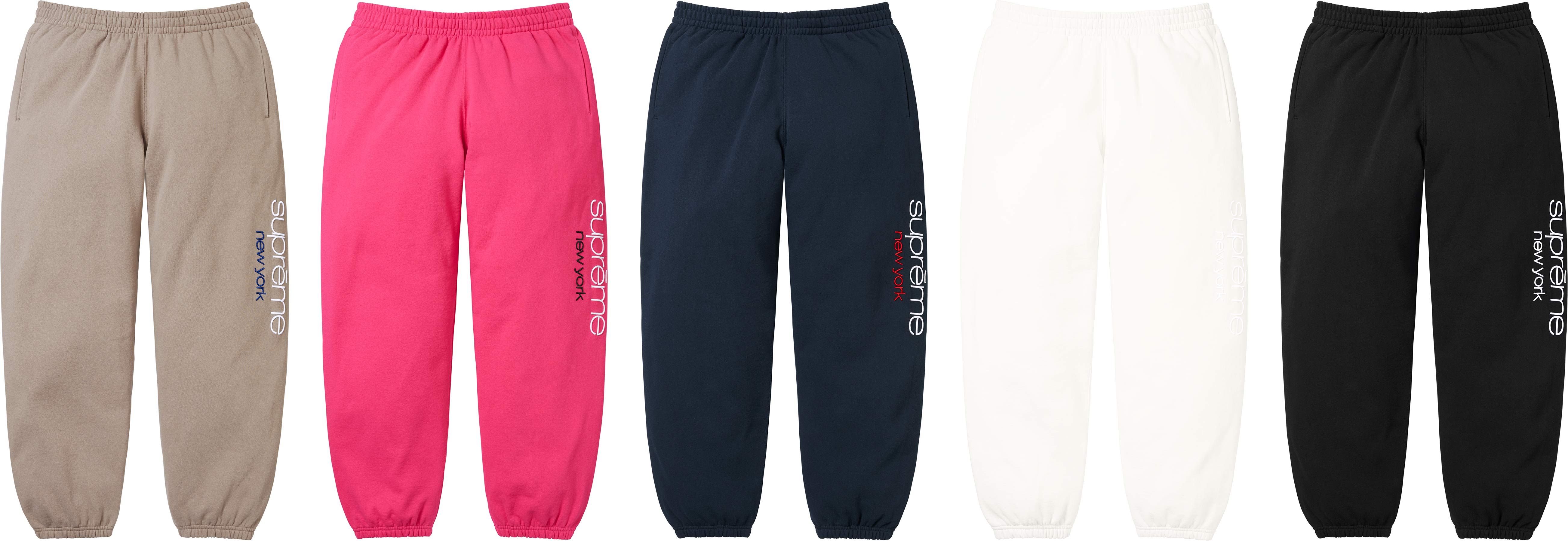 シュプリームClassic Logo StripedRib Sweatpant Spring/Summer 2026 Preview – Supreme