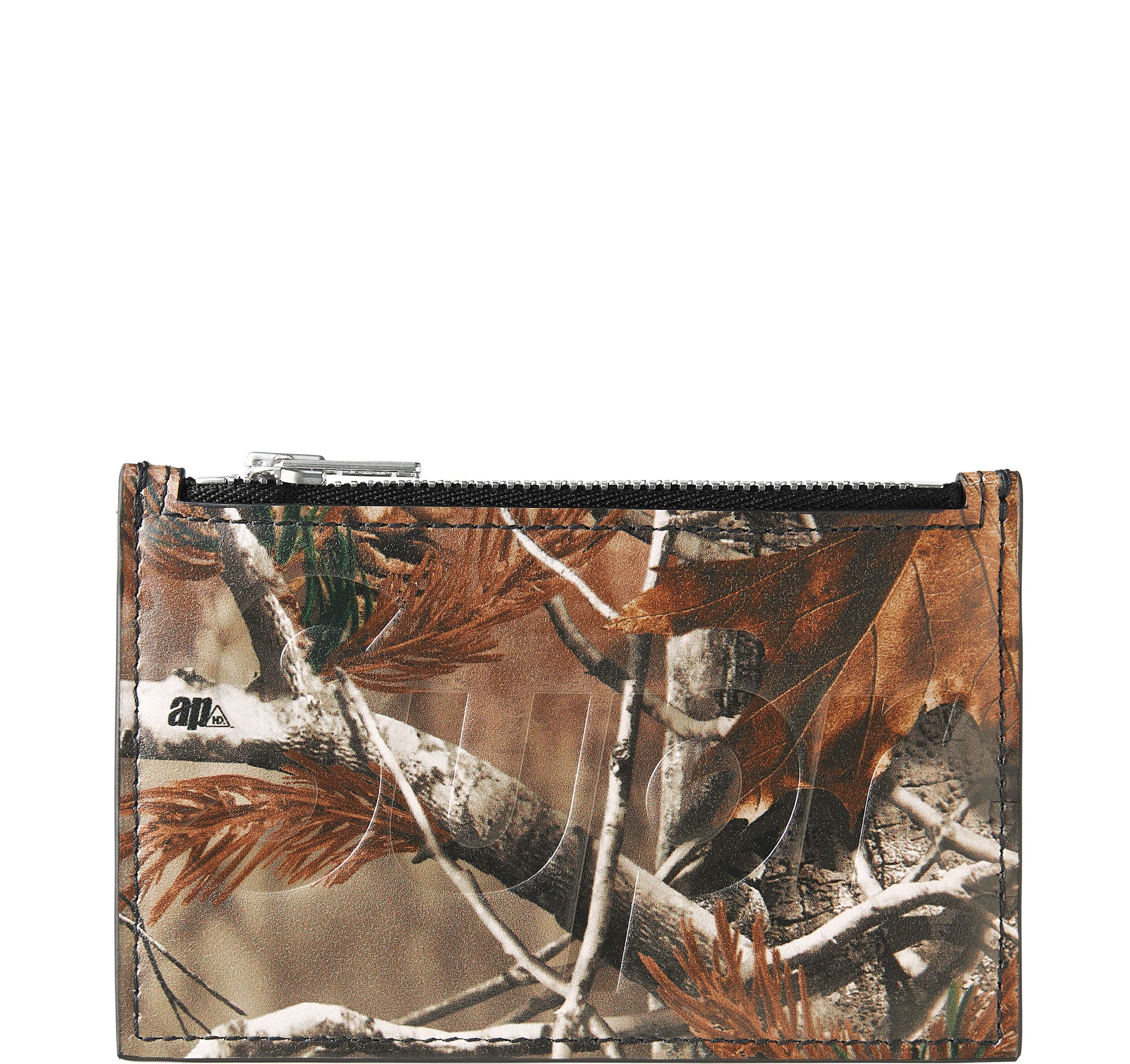 Supreme Leather Zip Card Holder CAMO カモ Supreme Leather Zip Card Holder Snow Camo - SS25 - US