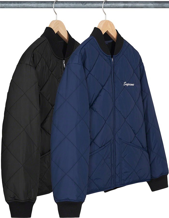 シュプリーム quit your job quilted work jacket Fall/Winter 2021 Preview – Supreme