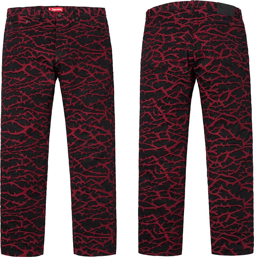 パンツ Supreme Thorn 5-Pocket Jean 34 Fall/Winter 2018 Preview – Supreme