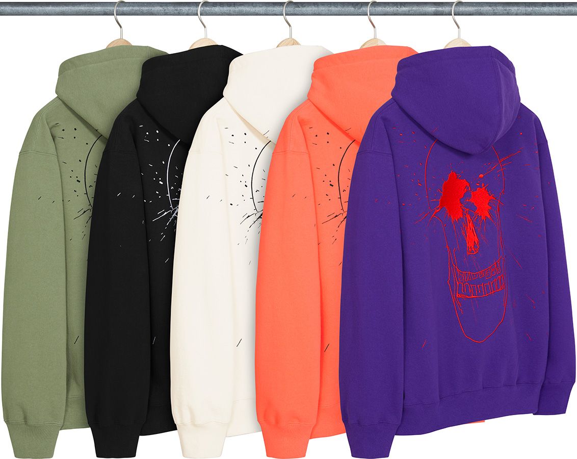 SUPREME☆RalphSteadmanSkullHoodedSweat L Spring/Summer 2022 Preview – Supreme