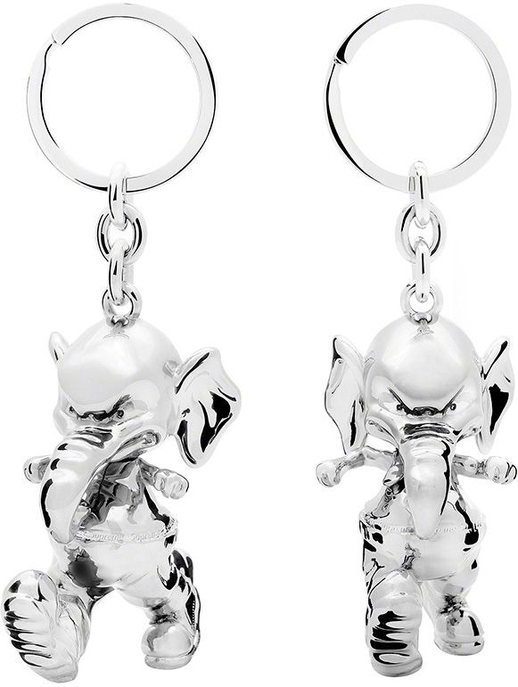 アクセサリー supreme elephant keychain silver 22fw Elephant Keychain | Supreme 22fw