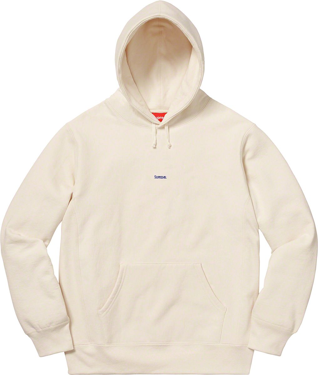 トップス Supreme MicroLogo Hooded Sweatshirt Supreme Micro Logo Hooded Sweatshirt Heather Grey Men's - FW19 - US