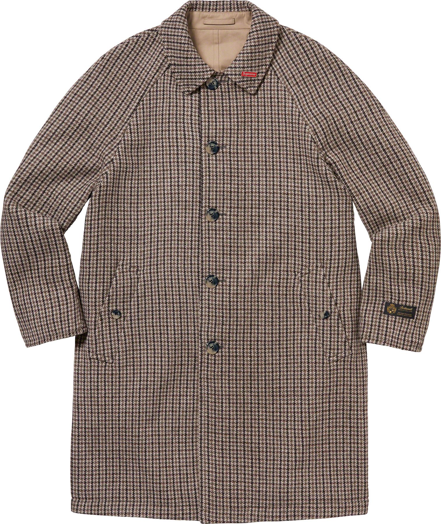 ジャケット・アウター Supreme Reversible Houndstooth Overcoat Fall/Winter 2023 Preview – Supreme