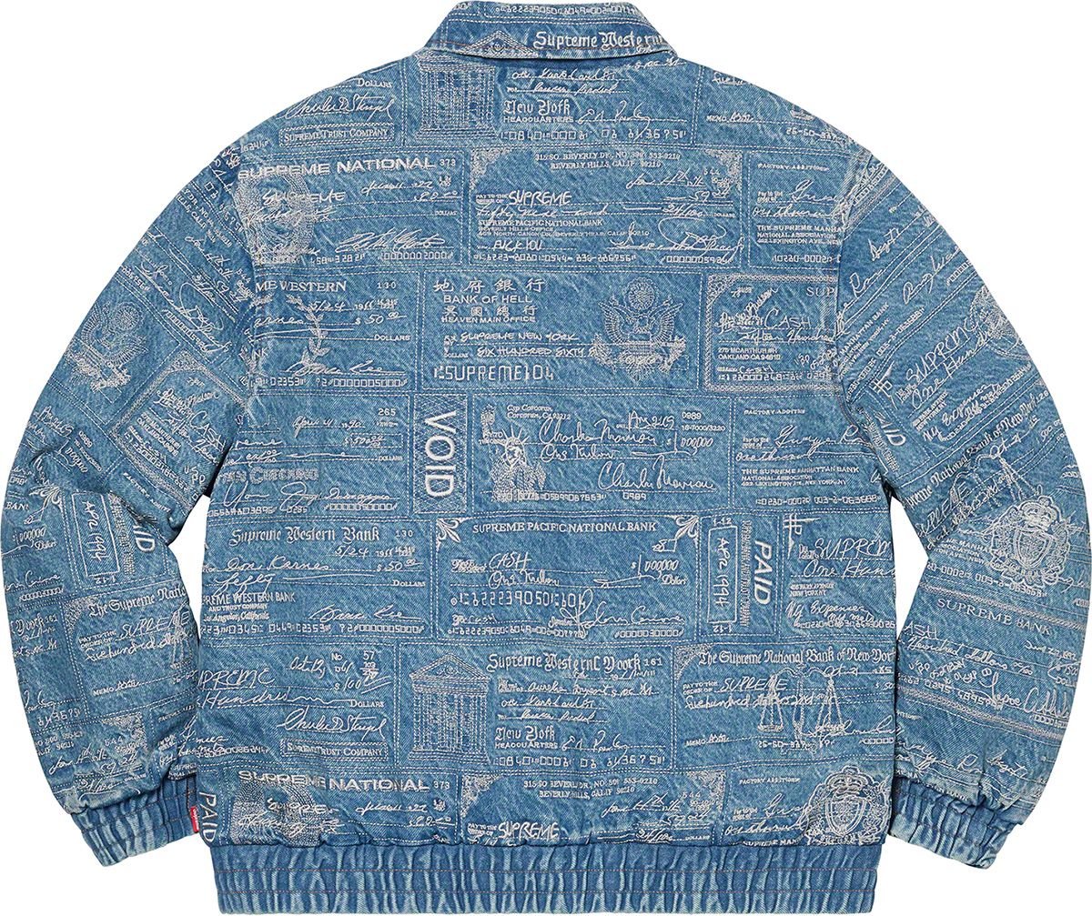 【SALE】Supreme Checks Embroidered Denim Buy Supreme Checks Embroidered Jean 'Blue' - SS20P24 BLUE | GOAT