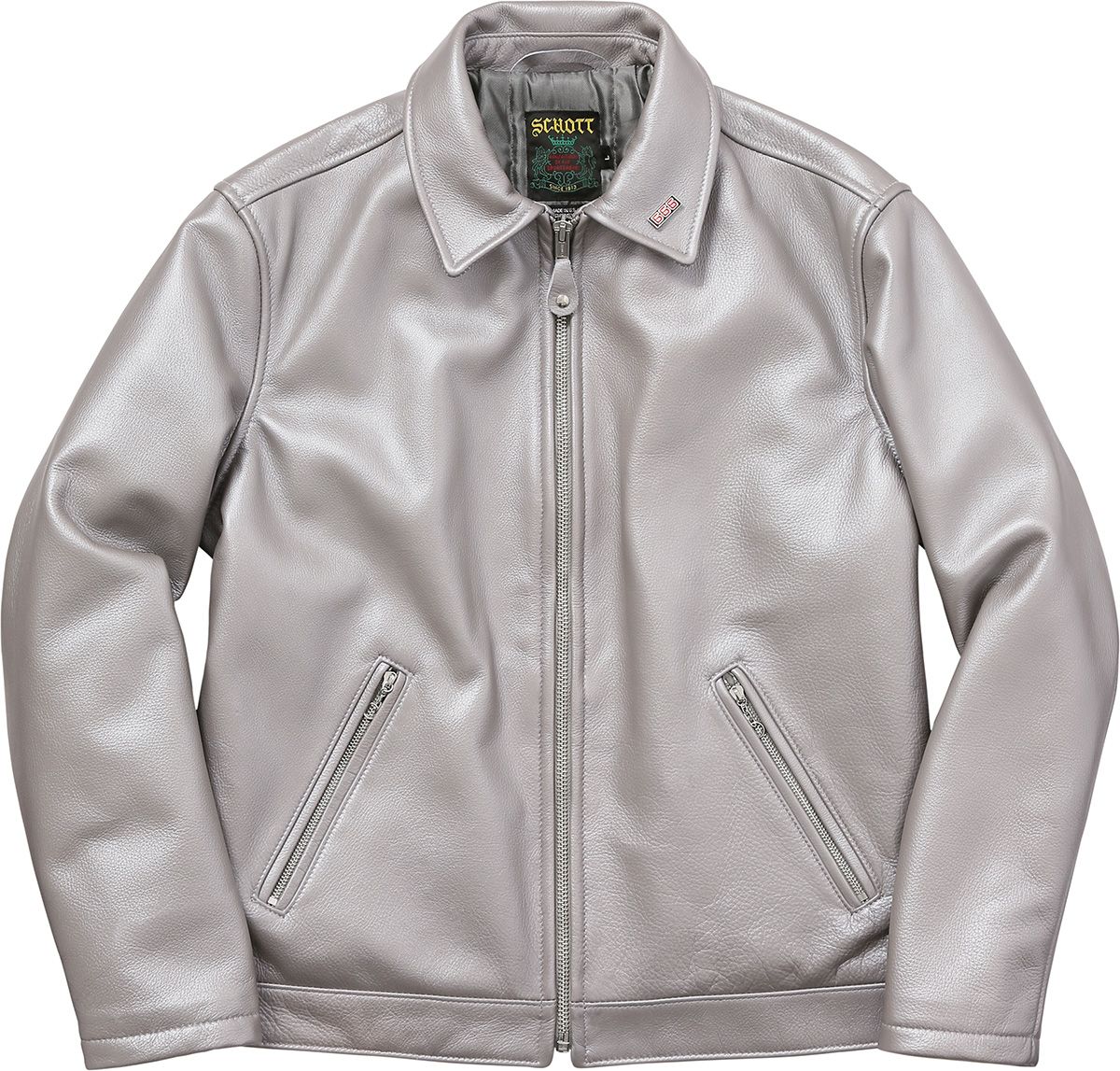 ジャケット・アウター SUPREME 17SS Schott Leather Jacket Supreme - Supreme Schott Leather Work Jacket 17ssの通販 by SHOP