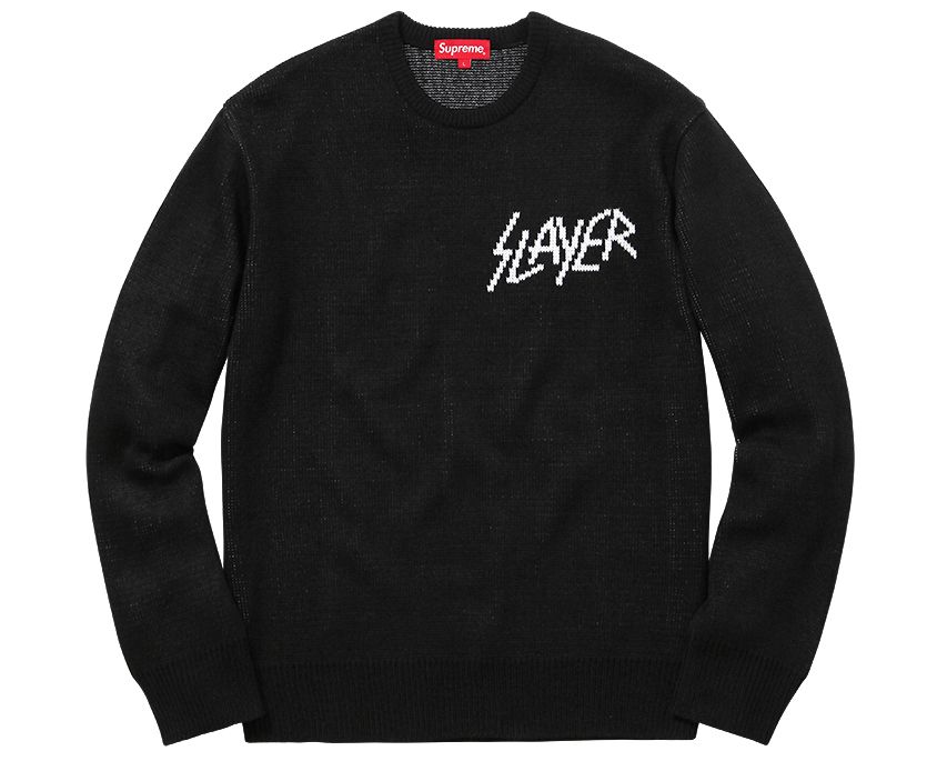 16A/W supreme × Slayer クルーネックスウェット Supreme®/Slayer© – Gallery – Supreme