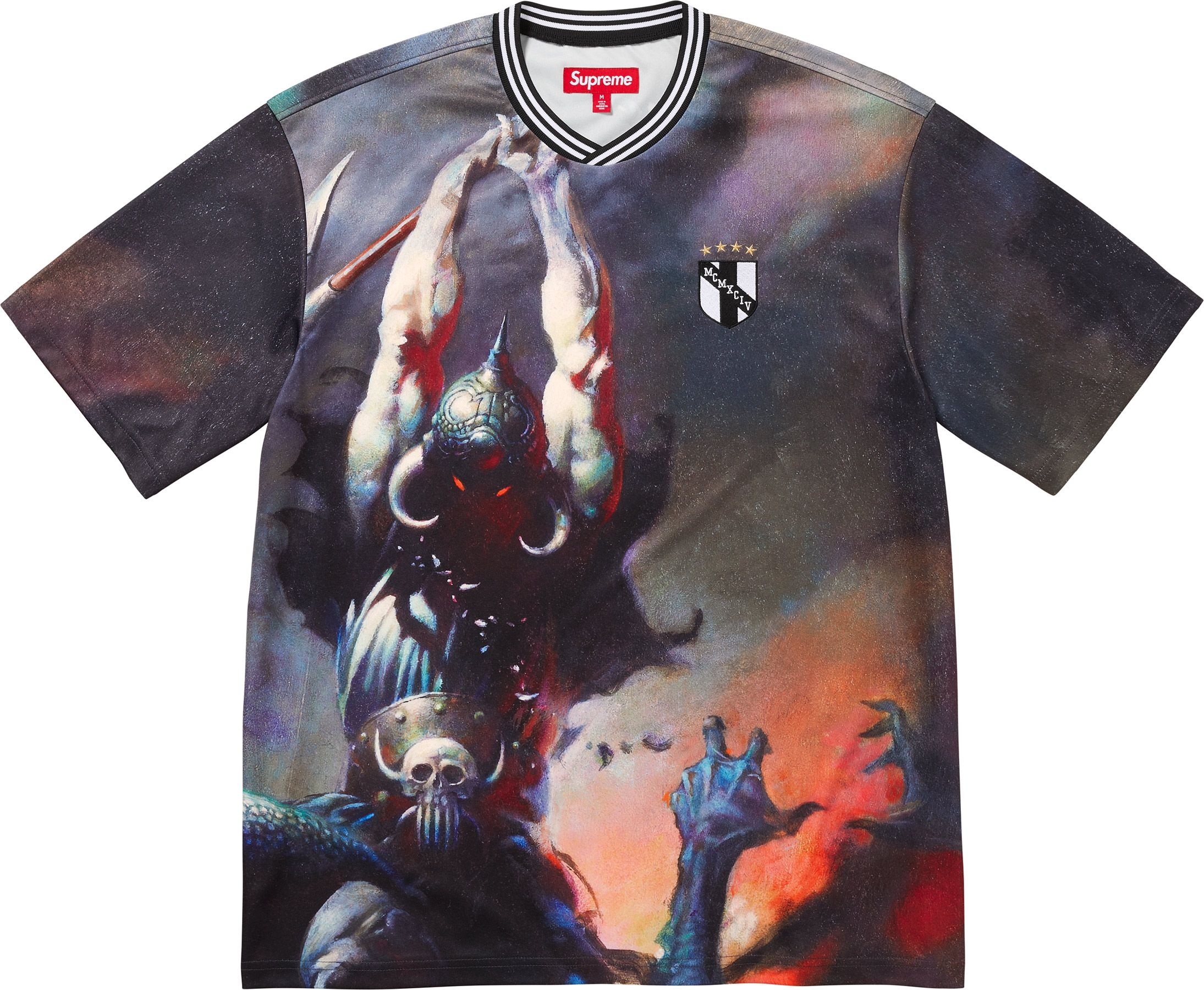 【新品】Supreme Frank Frazetta Soccer Jersey Fall/Winter 2024 Preview – Supreme
