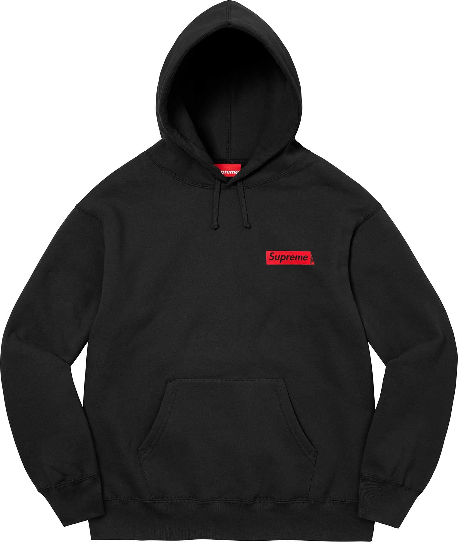 トップス Supreme Fiend Hooded Sweatshirt box logo Supreme Fiend Hooded Sweatshirt artwork by Weirdo Dave XXL | eBay