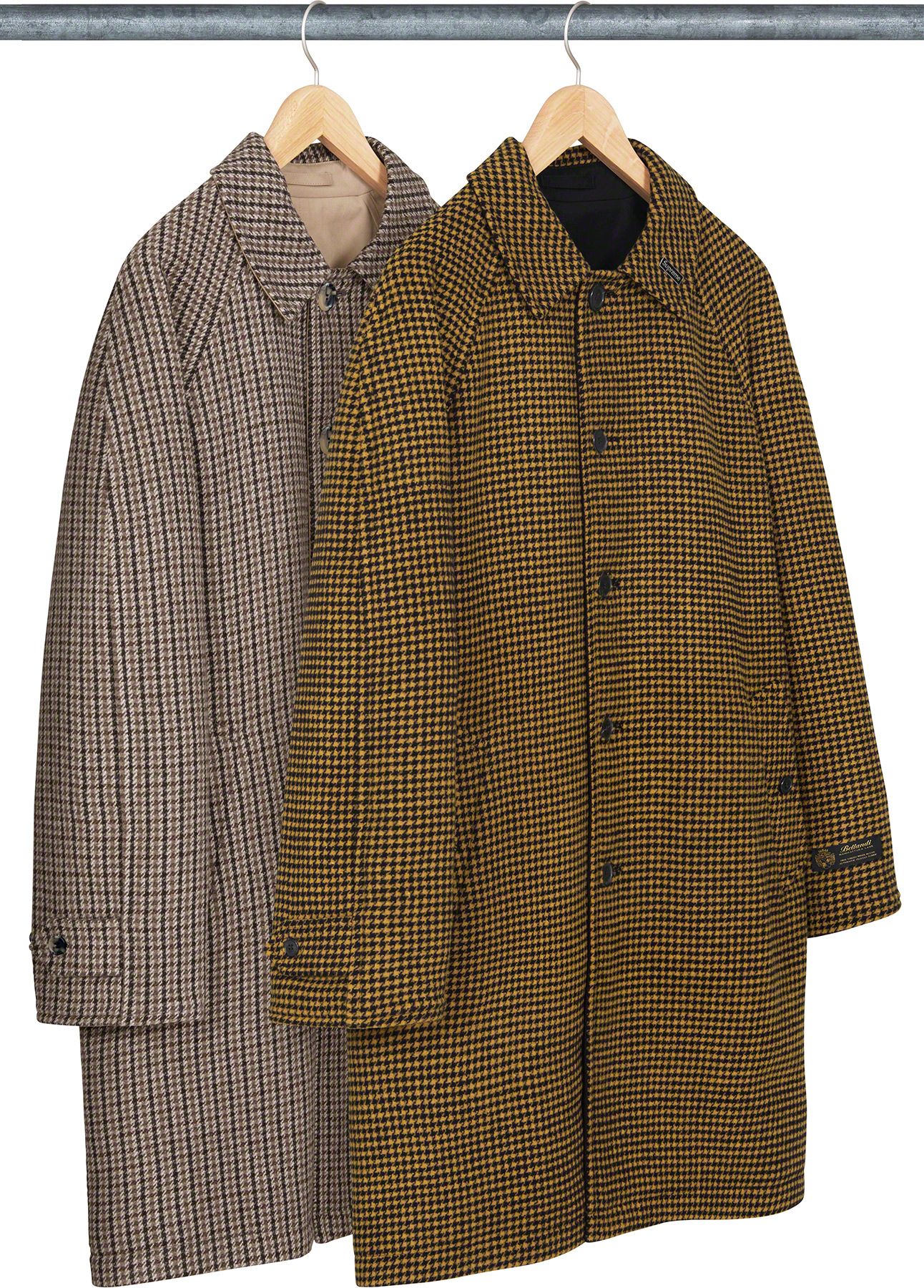 ジャケット・アウター Supreme Reversible Houndstooth Overcoat Fall/Winter 2023 Preview – Supreme