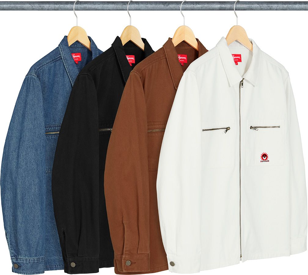 Ｕ*Ａ様 16ss Supreme Denim Zip Shirt ジャケット Fall/Winter 2018 Preview – Supreme