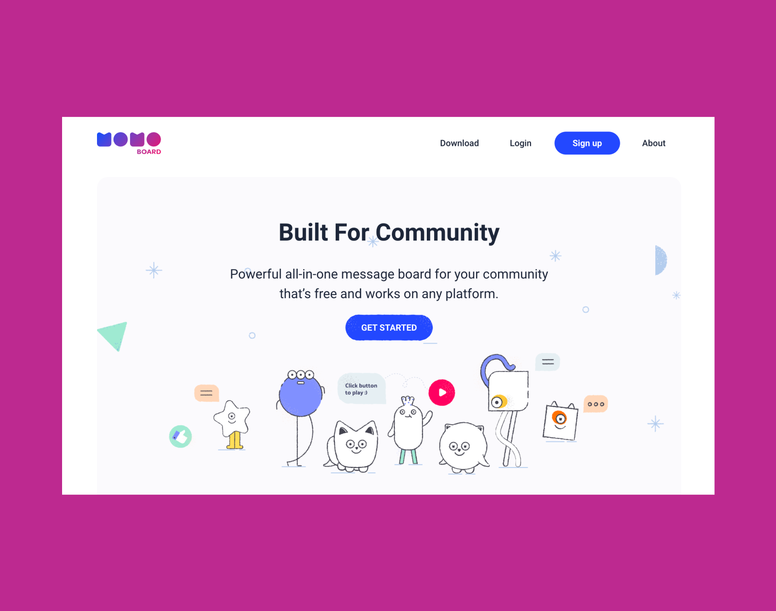 Momo Board — free community app and chat