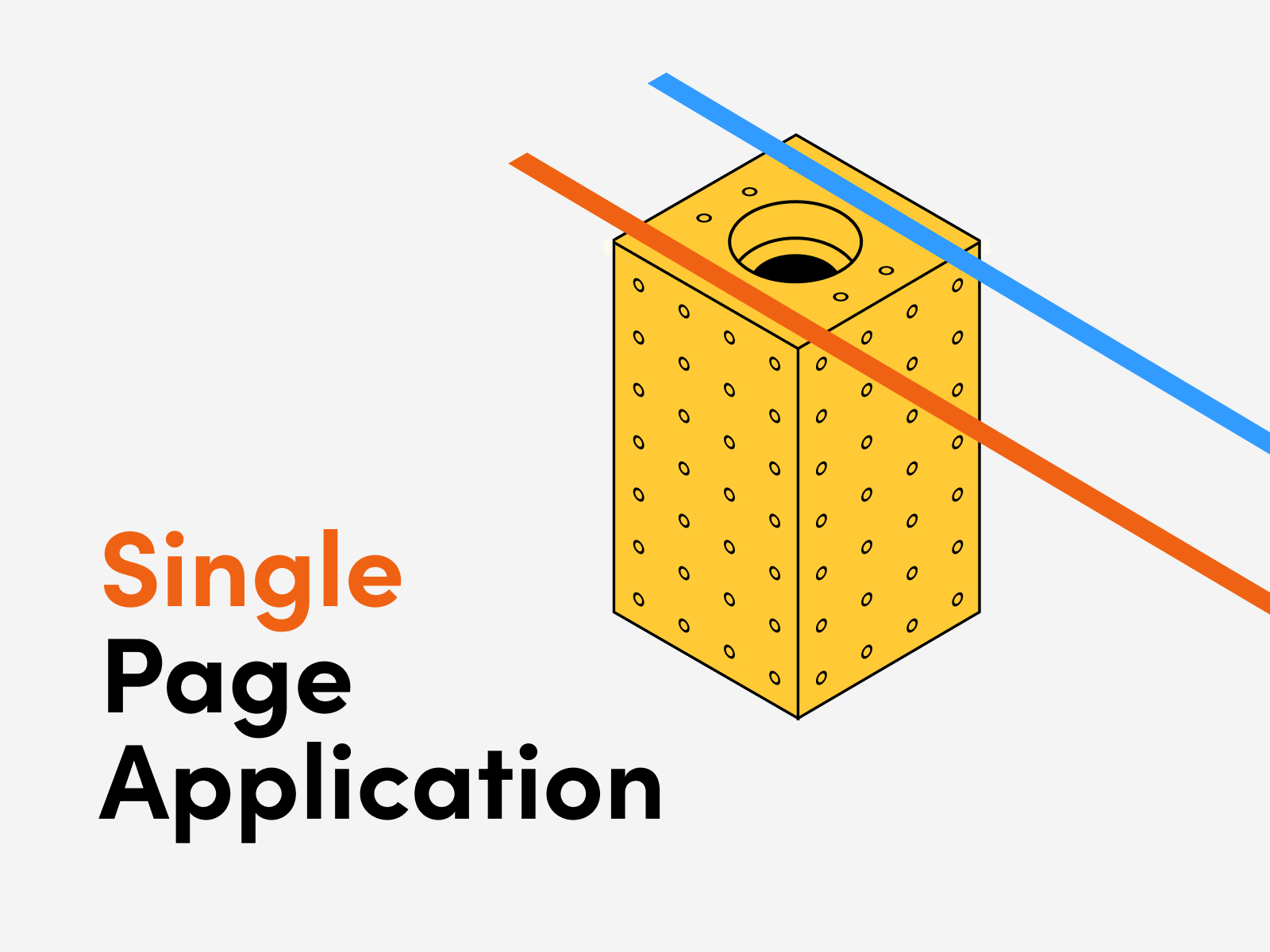 How does Single Page Application works?