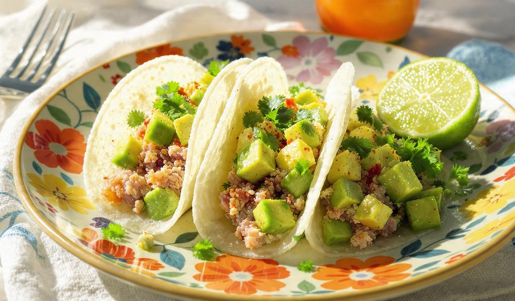 Tacos de Jícama con Atún: La Cena Crujiente de "Cero Carbohidratos" para Adelgazar