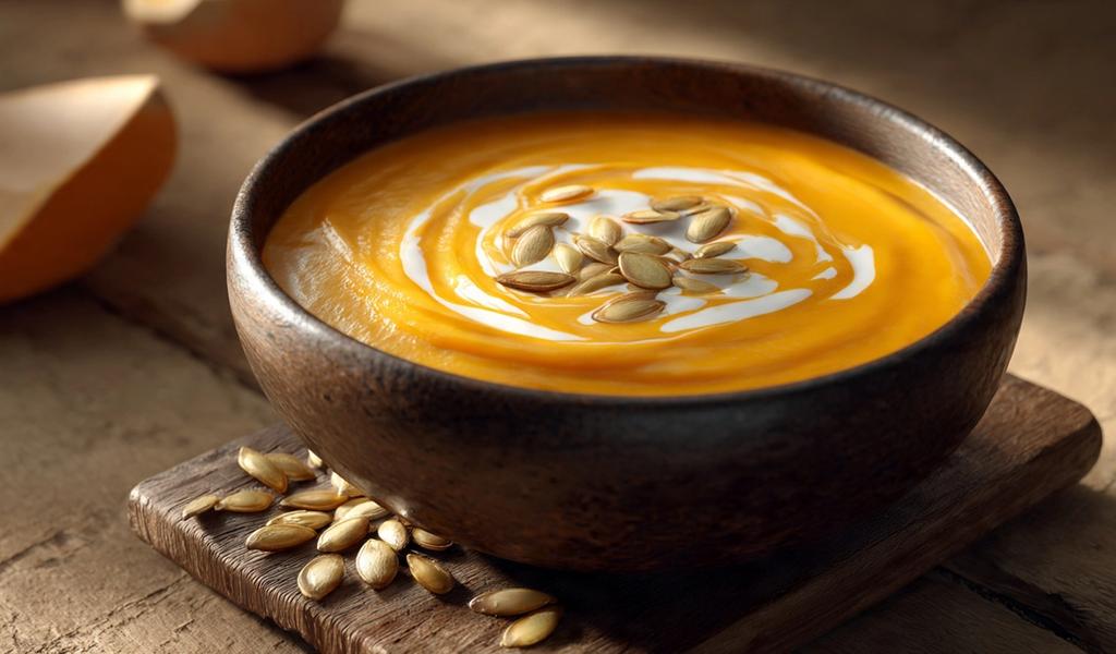 Crema de Ahuyama y Jengibre: El "Bálsamo" Nocturno para un Abdomen Plano
