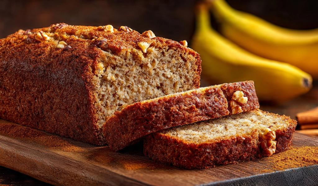 Pan de Plátano (Banana Bread): El Postre Clásico, Saludable y Especial para Diabéticos