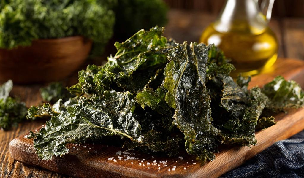 ¿Quieres algo crujiente y sano? El snack de kale que Google recomienda para tu dieta