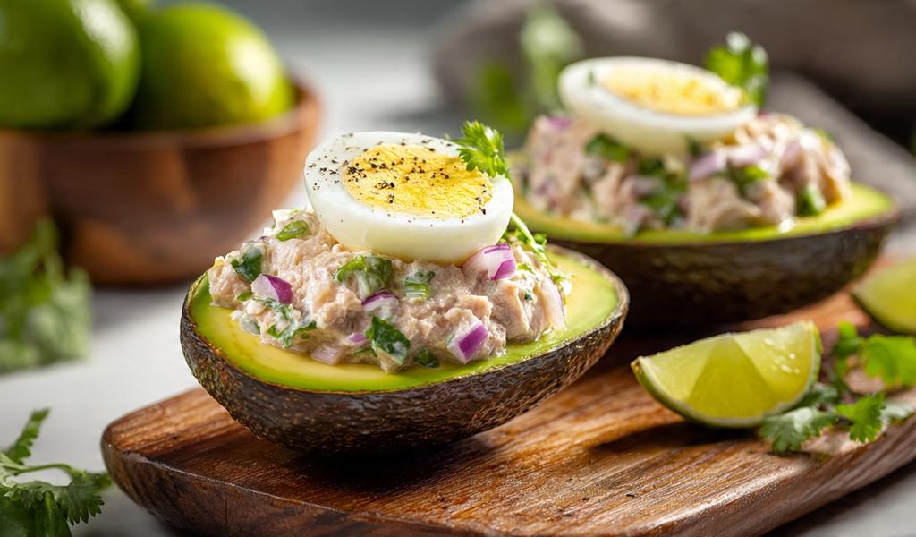 Aguacates rellenos de atún: la cena "salva-vidas" que acelera tu cetosis