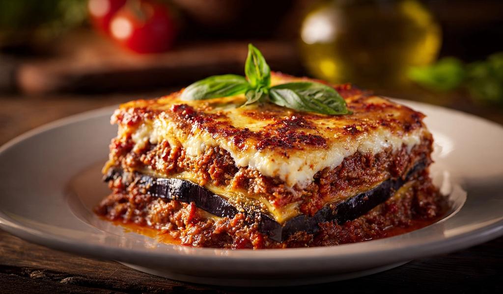 Lasaña de berenjena premium: el sabor italiano sin una pizca de harina