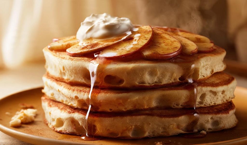 Pancakes de Manzana y Canela 2026: El desayuno de alto rendimiento