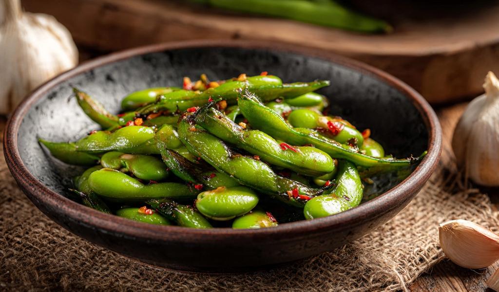 Proteína pura de plaza: el "edamame" criollo al ajillo que sacia tu hambre real