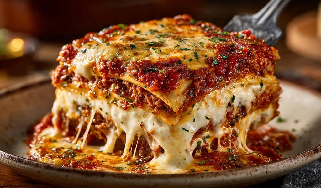 Lasaña de Berenjena Sin Pasta: La Cena Saciante y Baja en Calorías para Bajar de Peso