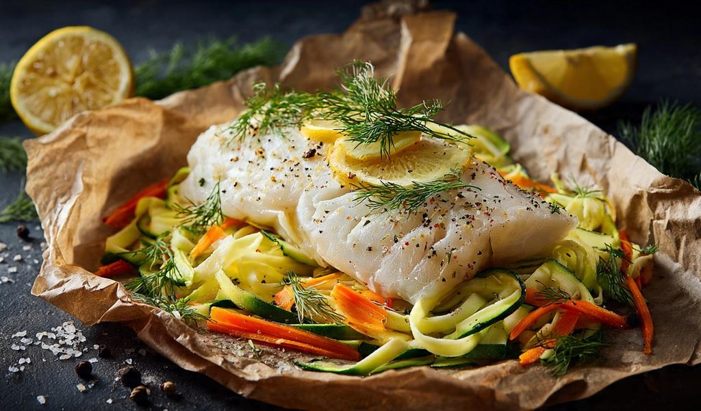 Pescado blanco al papillote: la técnica pro para un almuerzo ligero y jugoso