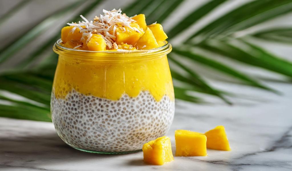 Budín de Chía y Mango: El Postre Tropical, Digestivo y 100% Natural 2026