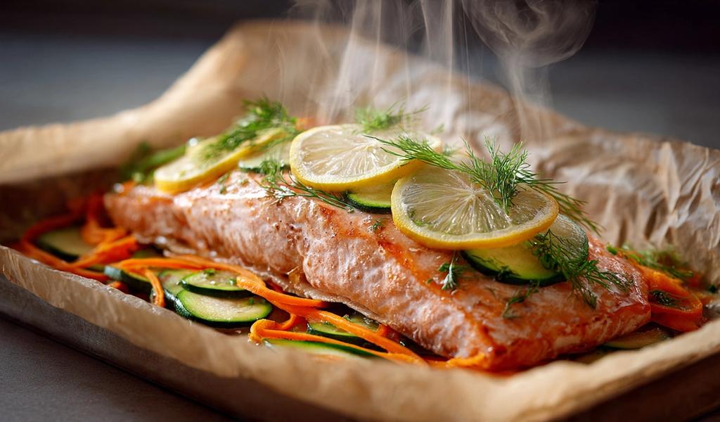 ¿Cena gourmet en 15 minutos? El secreto del sobre de papel que cuida tu corazón