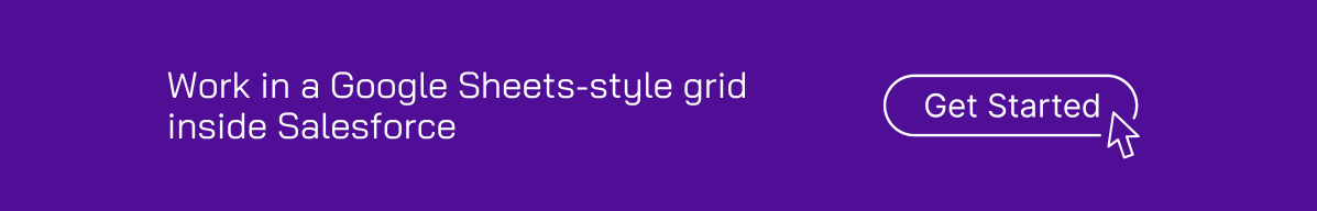 Google sheets style grid inside salesforce