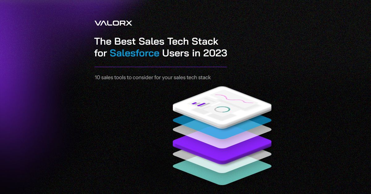 Best Sales Tech Stack for Salesforce 2023 Blog Header