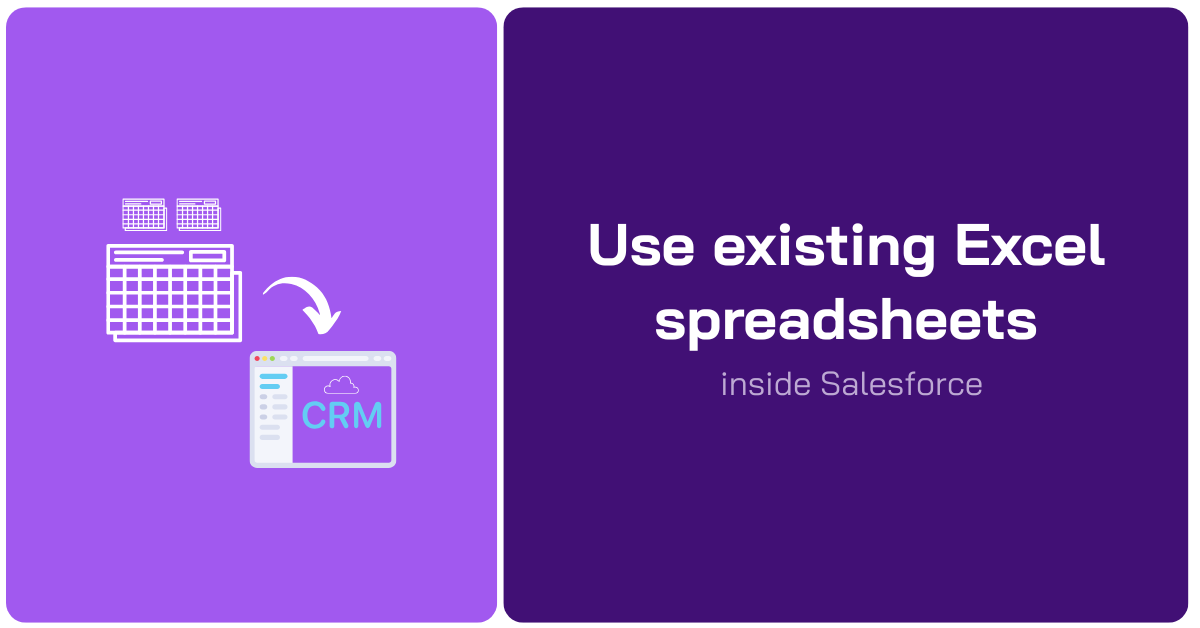 Sync and Use Your Existing Excel Files inside Salesforce with Fusion