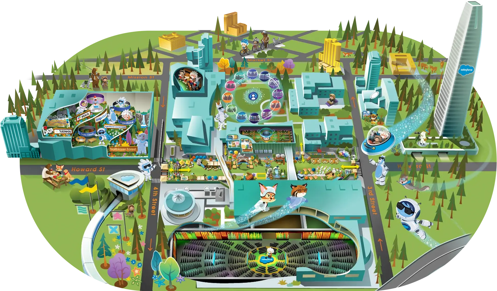 dreamforce-campground-map