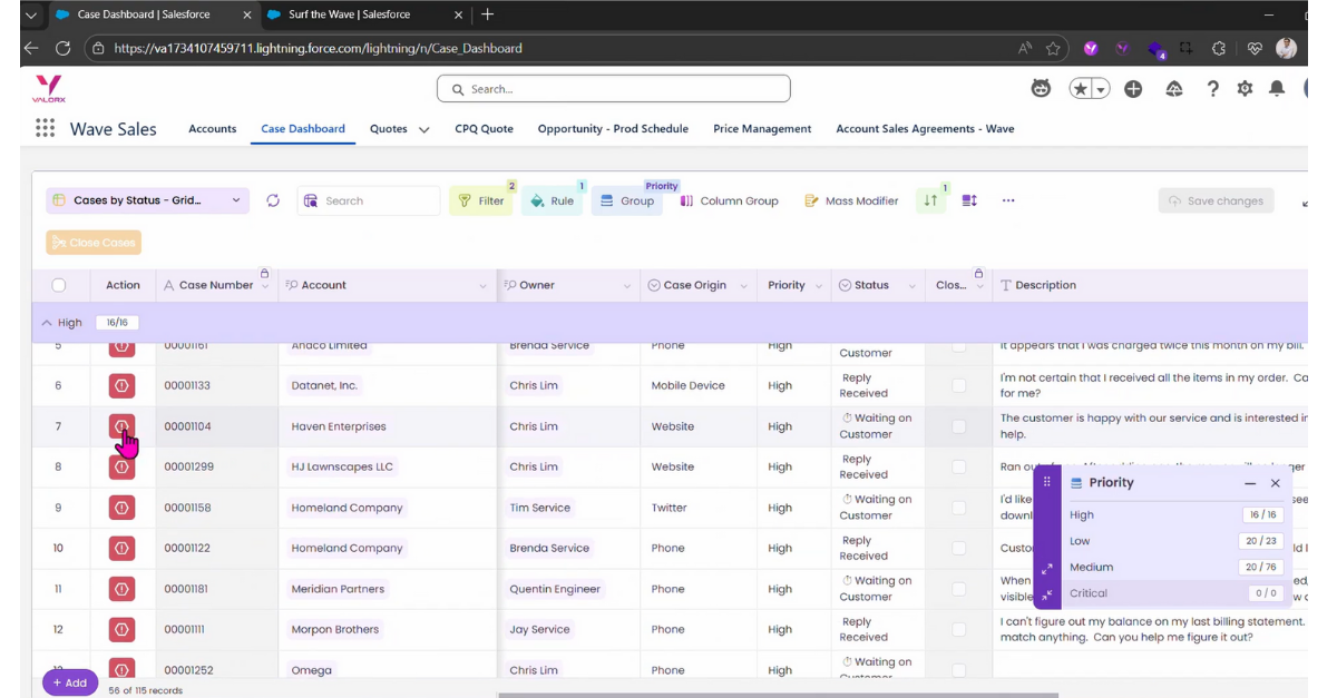 Google Sheets UI Inside Salesforce