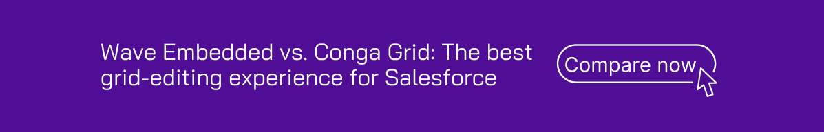 Wave Embedded vs Conga Grid