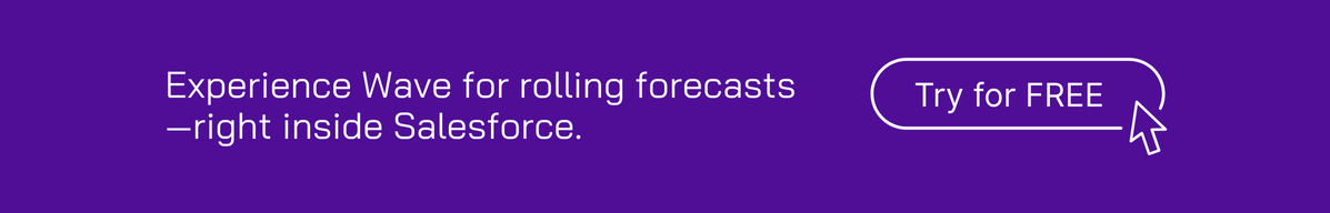 Valorx Wave for rolling forecasts in Salesforce