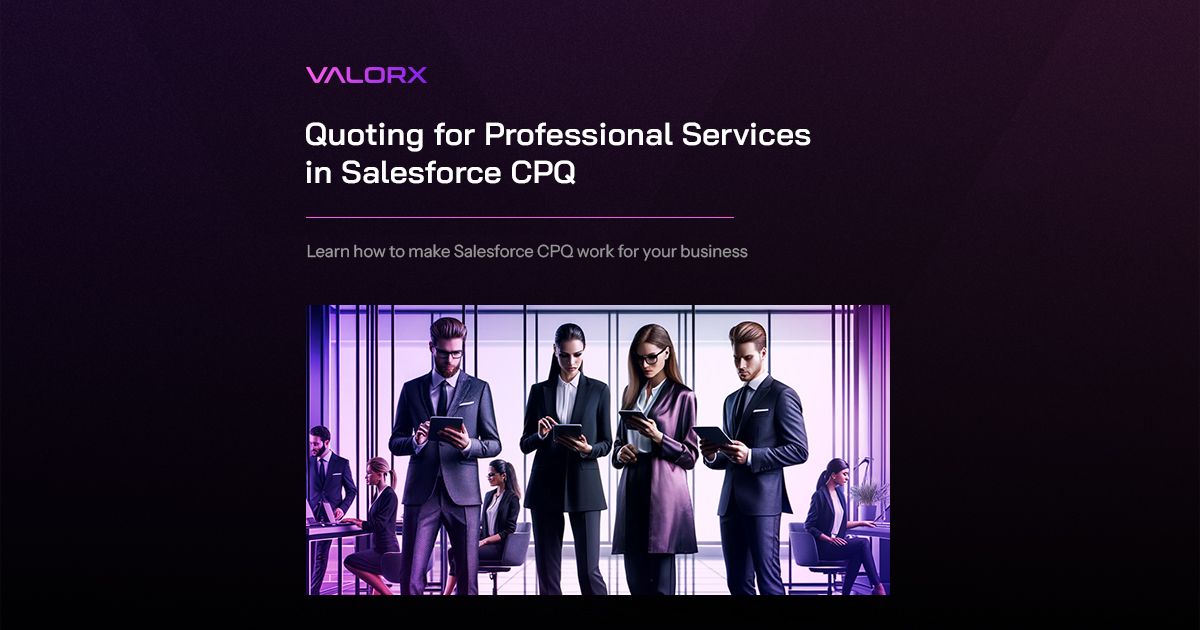 Optimize CPQ for Professional-Services Quoting Blog Header