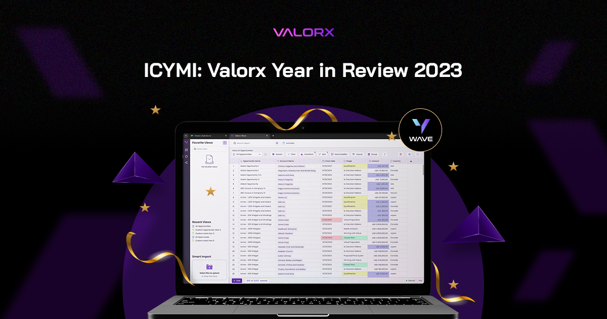 Valorx Year in Review 2023 Blog Header