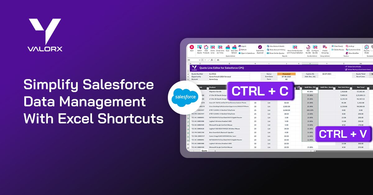 Simplify Salesforce Data Management With Excel Shortcuts