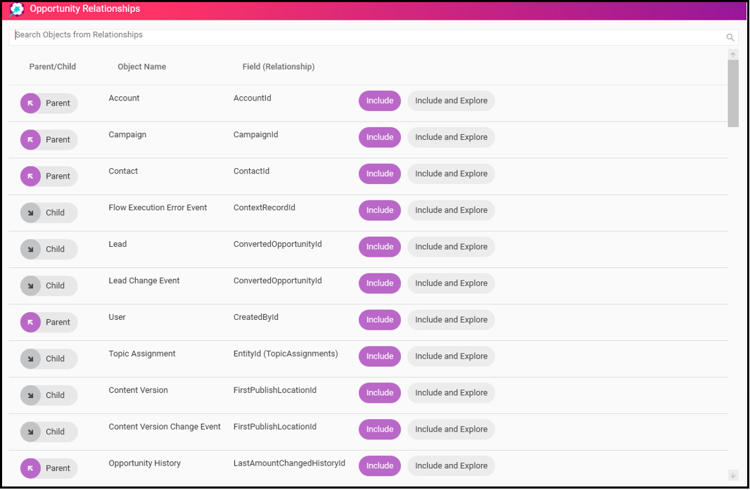 data modeling object field salesforce valorx